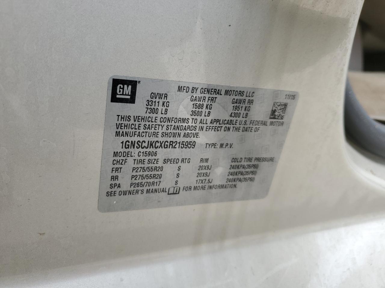 CHEVROLET SUBURBAN C1500 LTZ