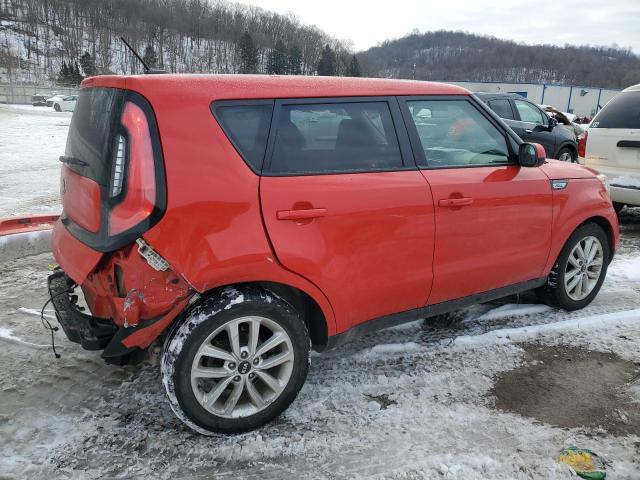 KIA SOUL + 2017 red  gas KNDJP3A51H7472920 photo #4