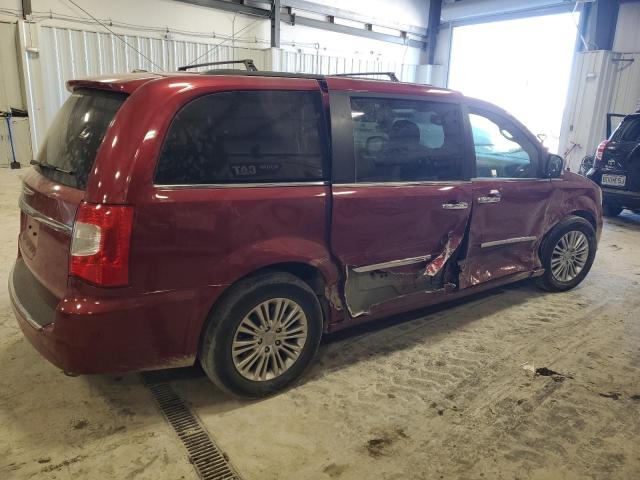 CHRYSLER TOWN & COU 2015 maroon sports v flexible fuel 2C4RC1CG4FR546487 photo #4