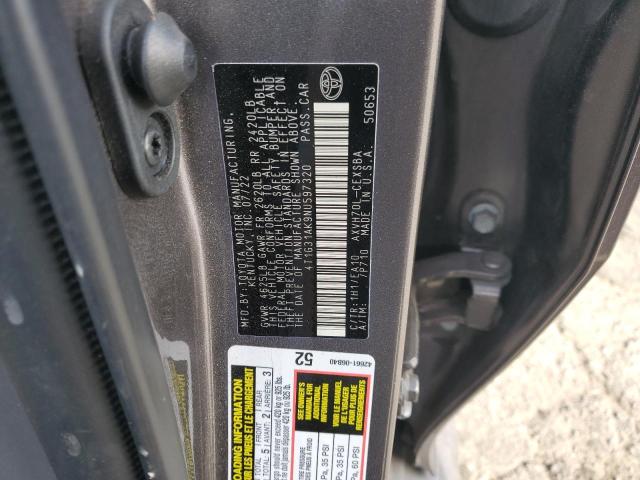 2022 TOYOTA CAMRY NIGH - 4T1G31AK9NU597320