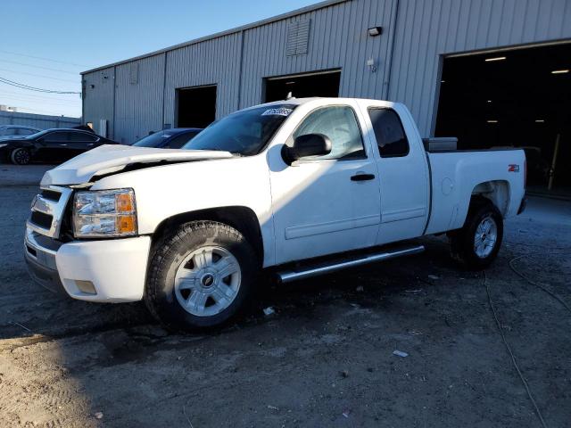 CHEVROLET SILVERADO 2011 white  flexible fuel 1GCRKSE32BZ279434 photo #1