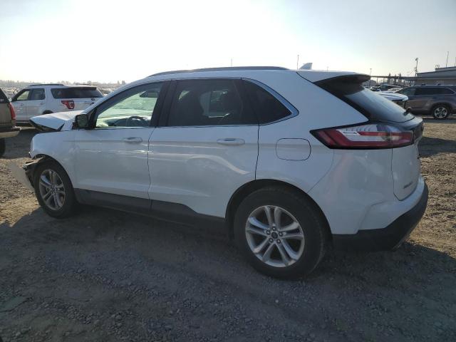 FORD EDGE SEL 2020 white  gas 2FMPK4J96LBA78150 photo #3