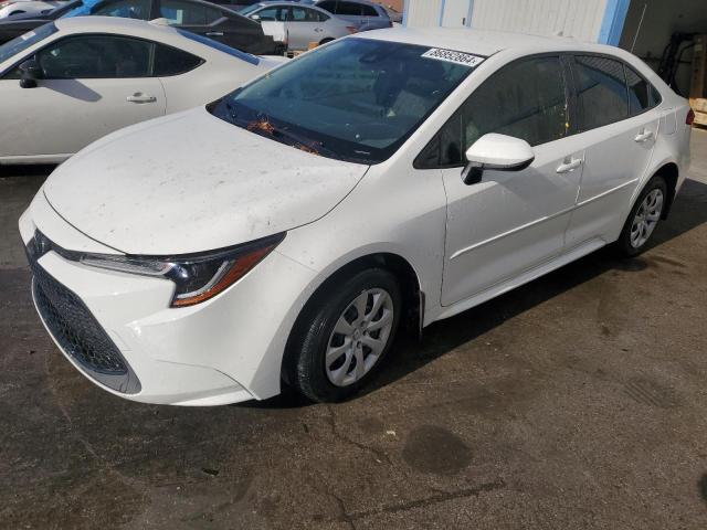 TOYOTA COROLLA LE 2021 white  gas JTDEPMAE6MJ149922 photo #1