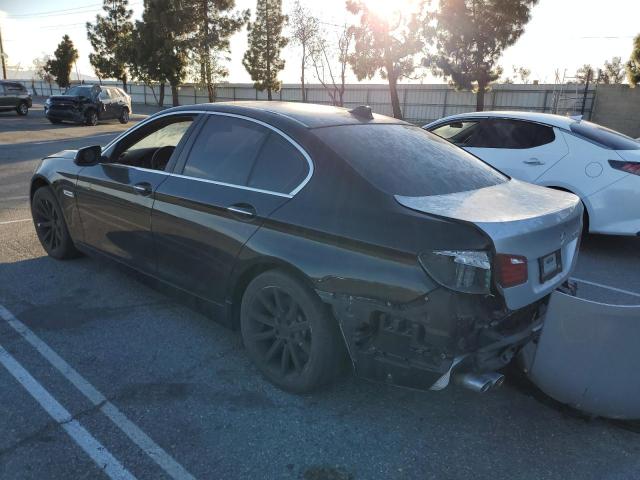 BMW 535 D 2014 black sedan 4d diesel WBAXA5C5XED690644 photo #3