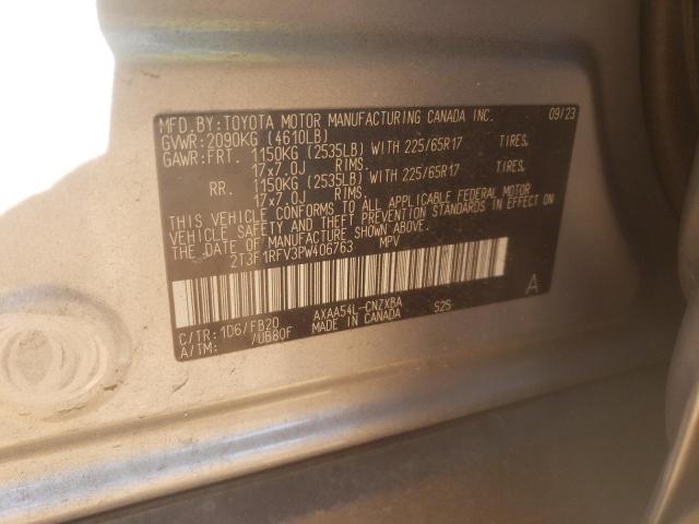 2023 TOYOTA RAV4 LE - 2T3F1RFV3PW406763