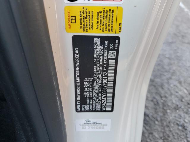 2020 BMW 230I WBA2M7C05L7F00152