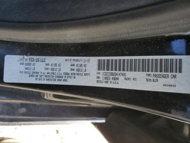 2016 CHRYSLER 200 S 1C3CCCBB2GN147491