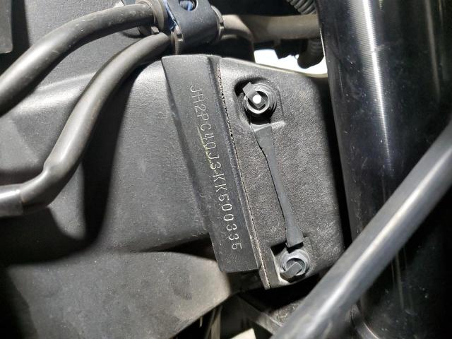 2019 HONDA CBR600 RR JH2PC40J3KK500335