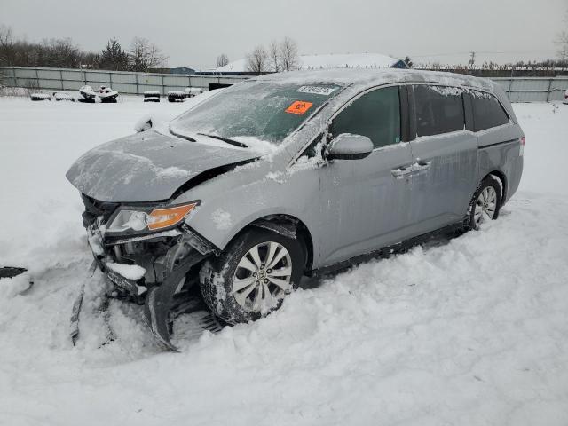 HONDA ODYSSEY EX 2016 silver  gas 5FNRL5H43GB122480 photo #1