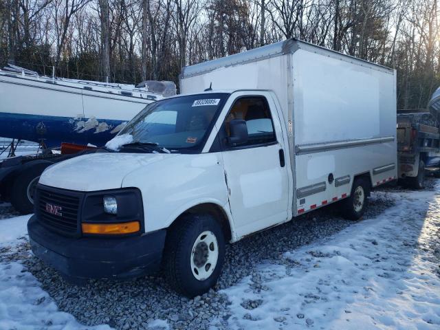 GMC SAVANA CUT 2015 white cutaway flexible fuel 1GD072CF9F1180701 photo #1
