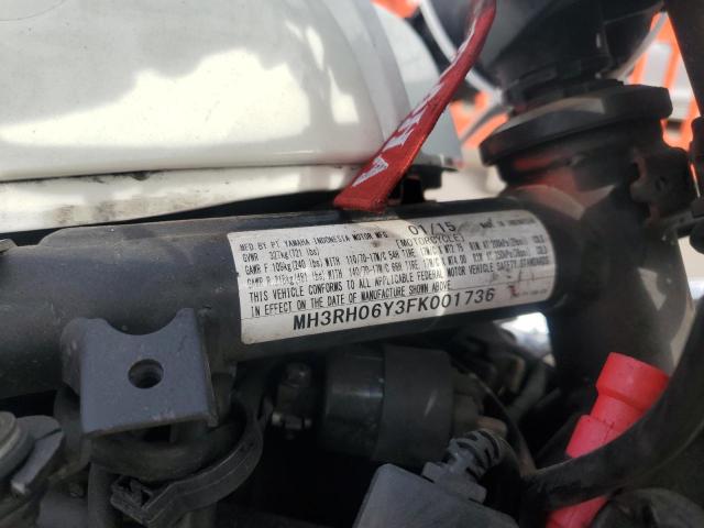 2015 YAMAHA YZFR3 MH3RH06Y3FK001736