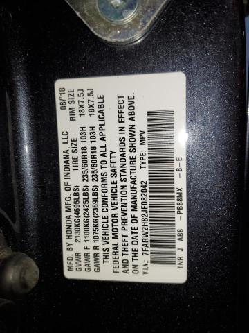 2018 HONDA CR-V EXL - 7FARW2H82JE082042
