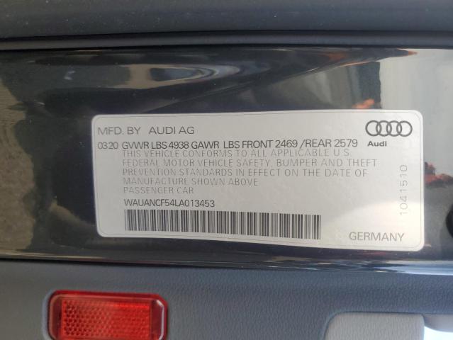 2020 AUDI A5 PREMIUM WAUANCF54LA013453