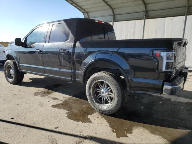 FORD F150 SUPER 2015 black crew pic gas 1FTEW1EF5FFA72535 photo #3