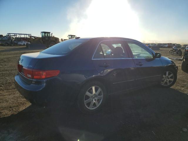 HONDA ACCORD EX 2005 blue sedan 4d gas 1HGCM66505A003278 photo #4