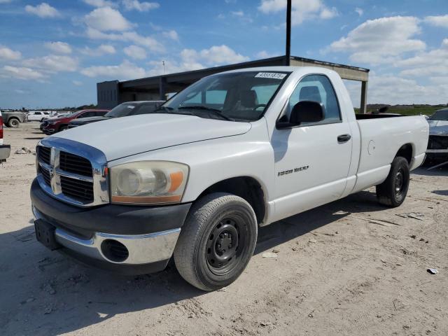 DODGE RAM 1500 S 2006 white  gas 1D7HA16N96J218942 photo #1