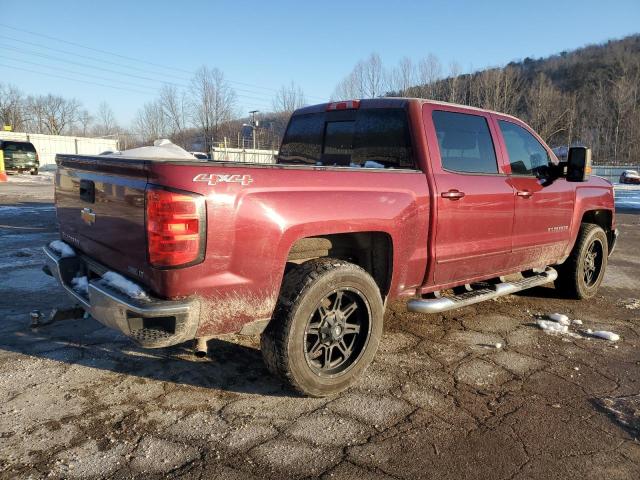 CHEVROLET SILVERADO 2015 maroon  gas 3GCUKREC9FG186211 photo #4