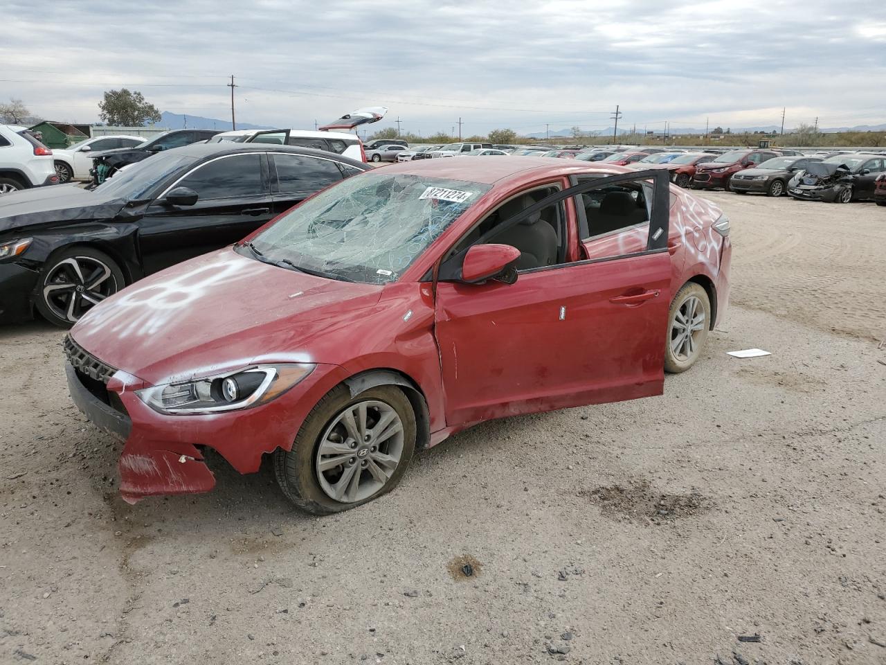 5NPD84LFXJH307777 HYUNDAI ELANTRA SE 2018