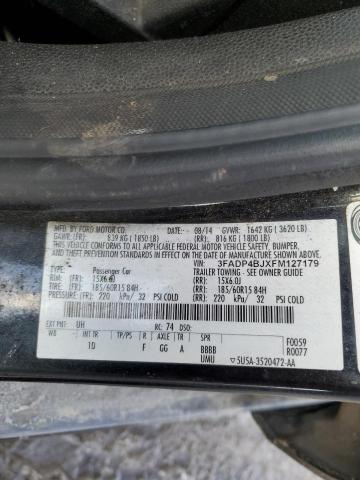 2015 FORD FIESTA SE 3FADP4BJXFM127179