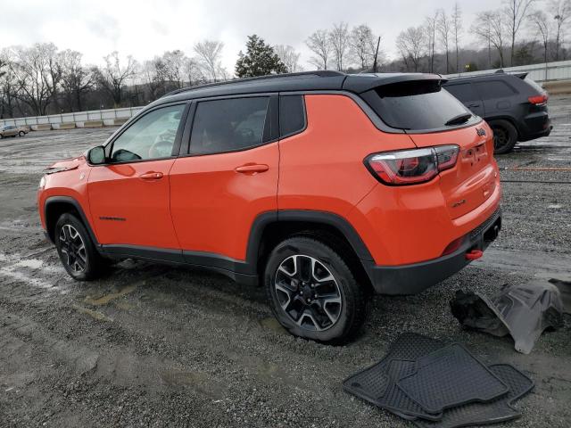 JEEP COMPASS TR 2020 orange  gas 3C4NJDDB5LT142597 photo #3