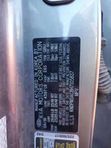 2017 KIA SPORTAGE L KNDPM3AC8H7105837