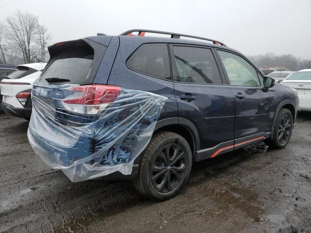 SUBARU FORESTER S 2022 blue  gas JF2SKAJC1NH495448 photo #4