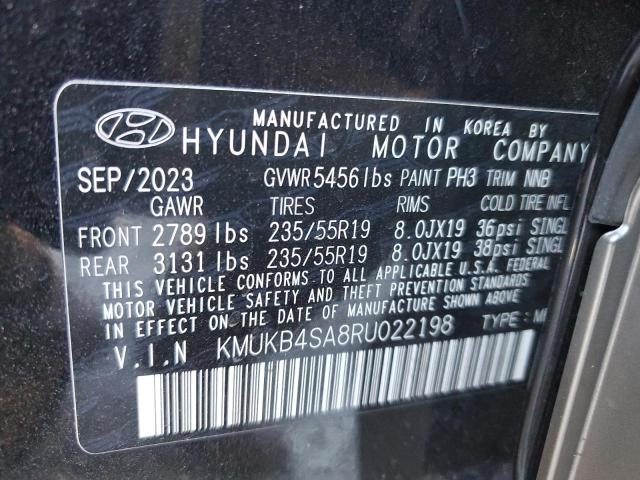2024 GENESIS GV60 STAND KMUKB4SA8RU022198