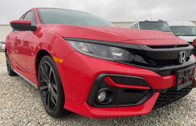 HONDA CIVIC SPOR 2020 red  gas SHHFK7H4XLU208766 photo #1