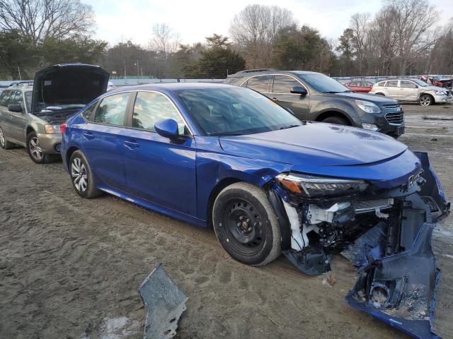 Vin: 2hgfe2f21rh565660, lot: 88475135, honda civic lx 20244