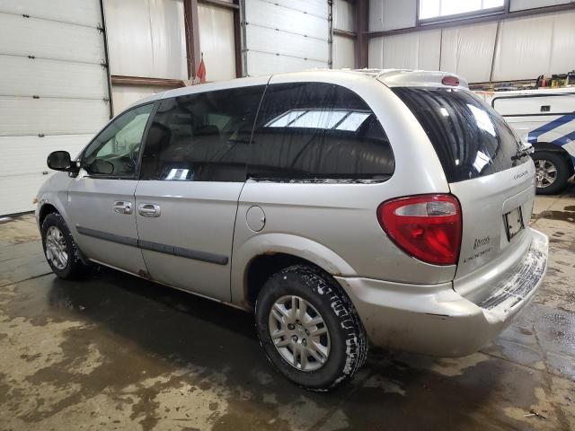 DODGE CARAVAN SE 2007 silver  gas 1D4GP25R37B249696 photo #3