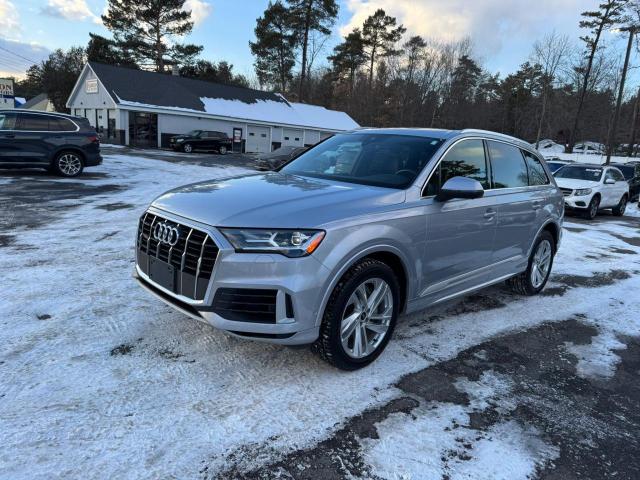 AUDI Q7 PREMIUM 2021 silver  gas WA1AXAF72MD024576 photo #1