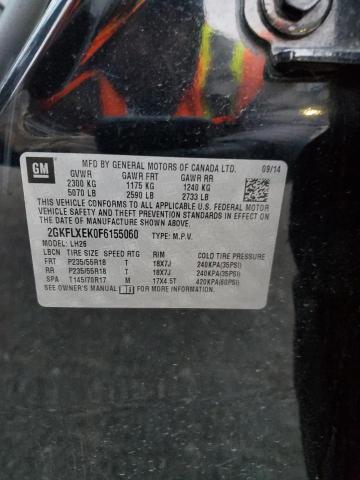 2015 GMC TERRAIN SL - 2GKFLXEK0F6155060