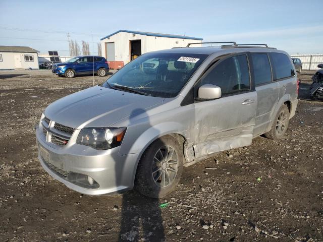 DODGE GRAND CARA 2017 silver  flexible fuel 2C4RDGEG7HR673380 photo #1