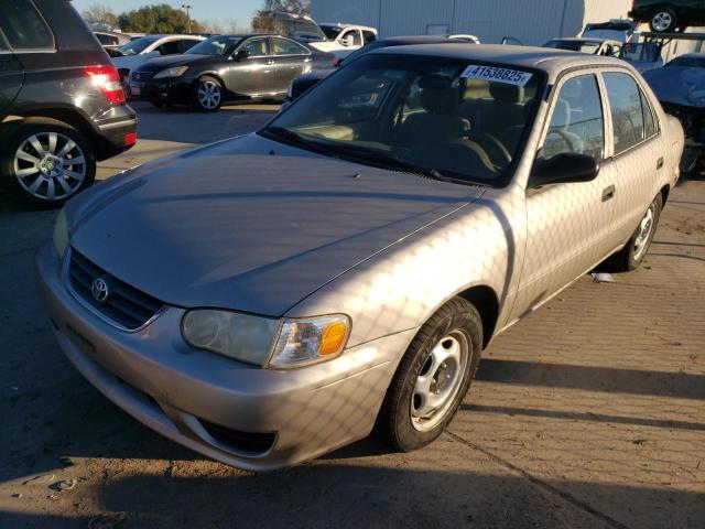 TOYOTA COROLLA 2002 tan  gas 1NXBR12E22Z616321 photo #1