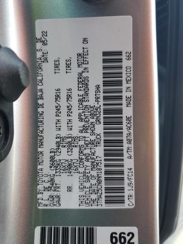 2022 TOYOTA TACOMA DOU 3TMAZ5CN0NM187517