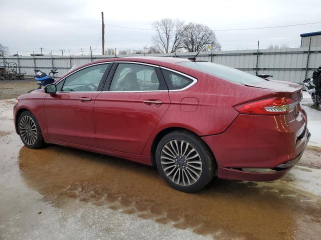 FORD FUSION SE 2017 burgundy  gas 3FA6P0HD1HR262107 photo #3