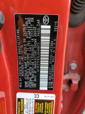2020 TOYOTA AVALON XSE 4T1FZ1FB2LU046873