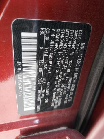 2020 NISSAN ROGUE SPOR - JN1BJ1CW3LW381486