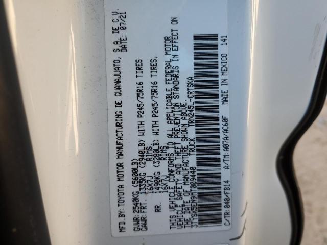2021 TOYOTA TACOMA ACC 3TYSX5EN9MT009440