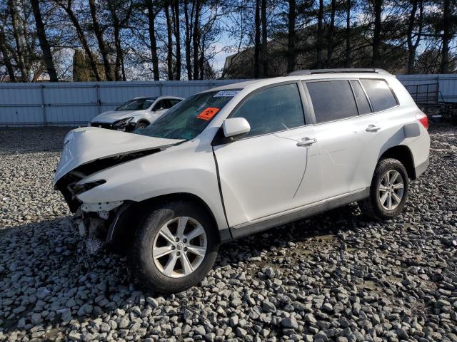 TOYOTA HIGHLANDER 2011 white  gas 5TDBK3EH7BS082473 photo #1