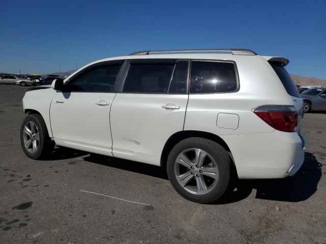 TOYOTA HIGHLANDER 2009 white  gas JTEDS43AX92090522 photo #3