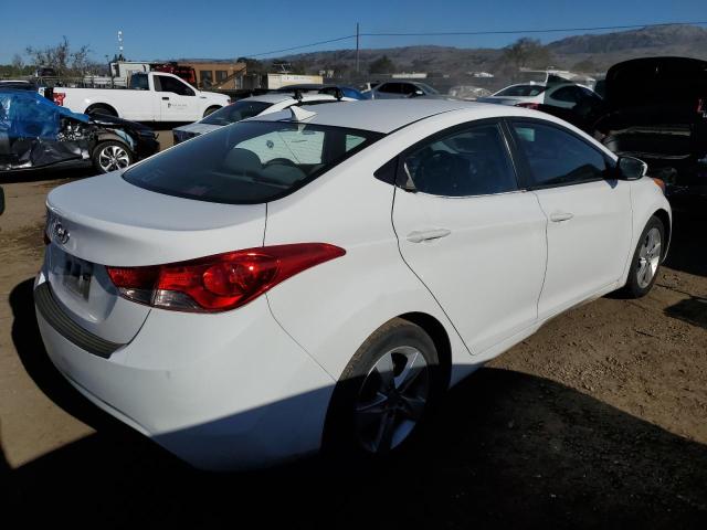 HYUNDAI ELANTRA GL 2013 white  gas 5NPDH4AEXDH453403 photo #4