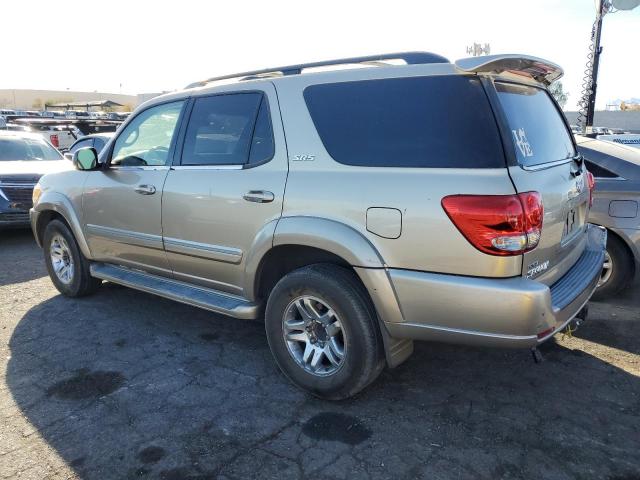 TOYOTA SEQUOIA SR 2005 tan  gas 5TDZT34A05S251351 photo #3