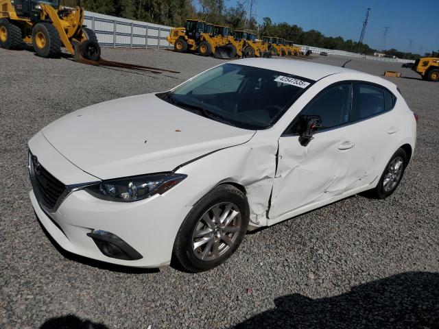 MAZDA 3 TOURING 2015 white  gas 3MZBM1L72FM207519 photo #1