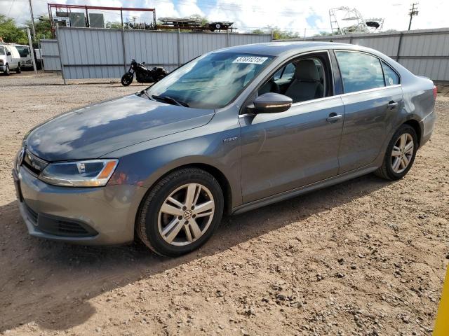 VOLKSWAGEN JETTA HYBR 2013 gray  hybrid engine 3VW637AJ3DM278523 photo #1