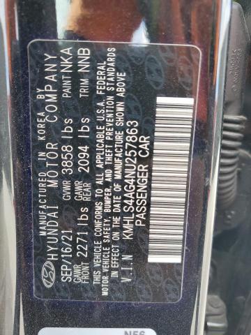 2022 HYUNDAI ELANTRA SE - KMHLS4AG4NU257863