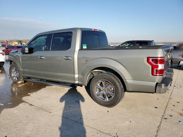 FORD F150 SUPER 2019 green  gas 1FTEW1CP9KKE04862 photo #3