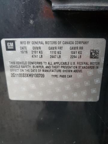 2017 CHEVROLET IMPALA LT - 2G1105S3XH9130709