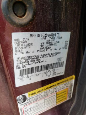 2016 LINCOLN NAVIGATOR 5LMJJ2HT5GEL06614