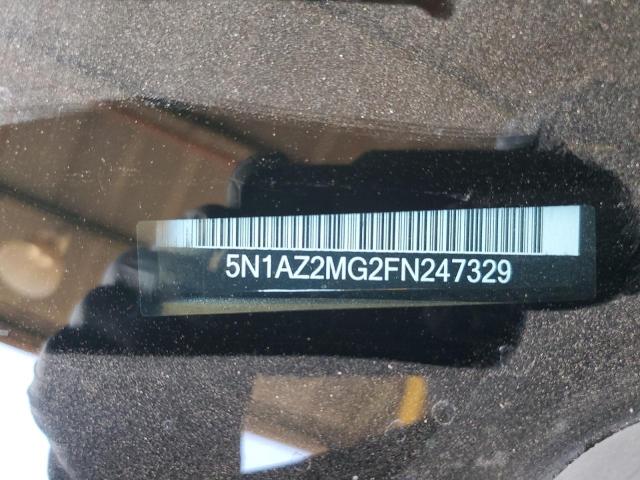 2015 NISSAN MURANO S 5N1AZ2MG2FN247329